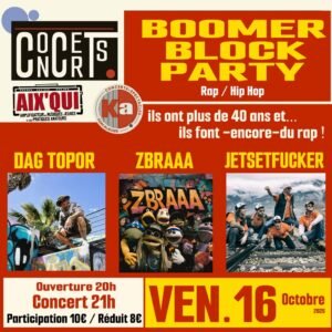 BOOMER BLOCK PARTY